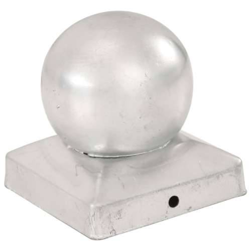 Poklopci za stupove 6 kom kuglasti metalni 91 x 91 mm - 91 x 91 mm 6 Metal Cijena