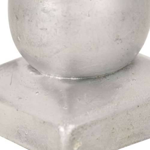 Poklopci za stupove 6 kom kuglasti metalni 91 x 91 mm - 91 x 91 mm 6 Metal Cijena