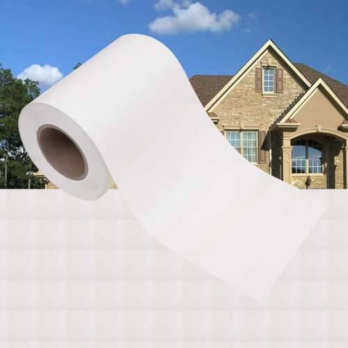 Vrtni zaslon za privatnost PVC 35 x 0,19 m bijeli Cijena
