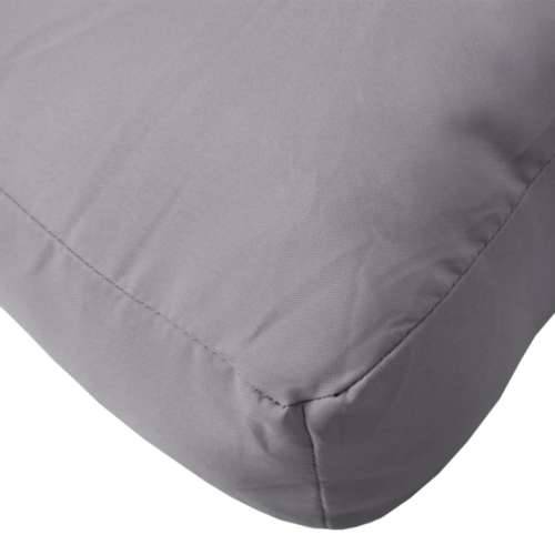 Jastuk za palete sivi 60 x 60 x 12 cm od tkanine Cijena