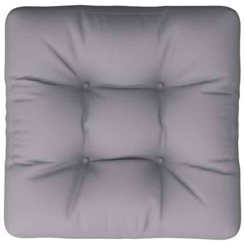Jastuk za palete sivi 50 x 50 x 12 cm od tkanine Cijena