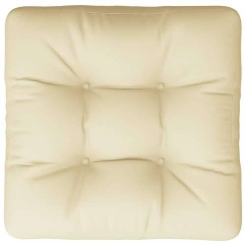 Jastuk za palete krem 50 x 50 x 12 cm od tkanine Cijena