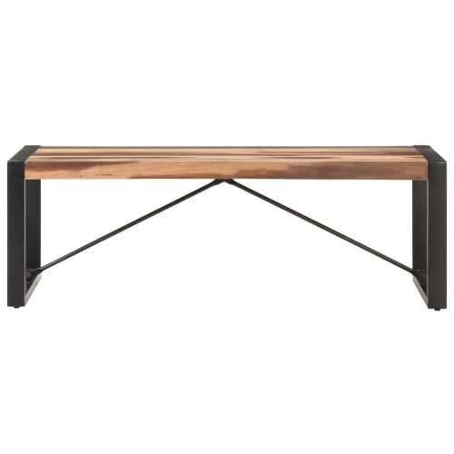 Stolić za kavu 120 x 60 x 40 cm od masivnog drva - 1 Masivno drvo Cijena