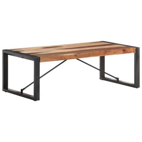 Stolić za kavu 120 x 60 x 40 cm od masivnog drva - 1 Masivno drvo Cijena