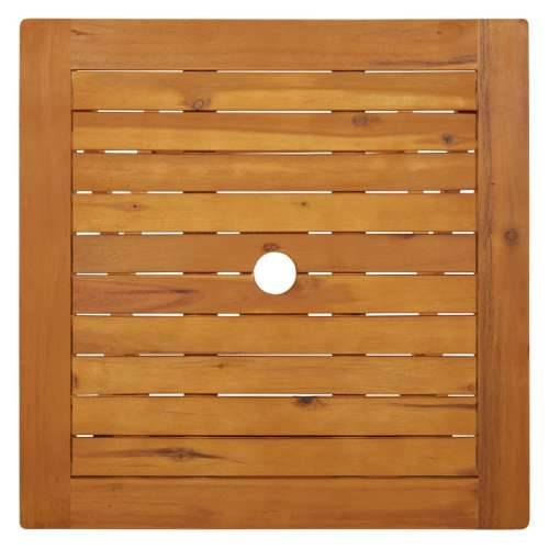 Sklopivi vrtni stol 60 x 60 x 75 cm od masivnog bagremovog drva - 1 60 cm Četvrtasto Cijena