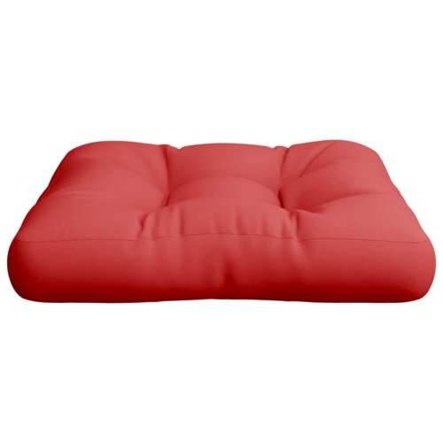Jastuk za palete crveni 60 x 60 x 12 cm od tkanine Cijena