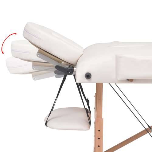 Set sklopivog trodijelnog masažnog stola debljine 10cm i stolca Cijena