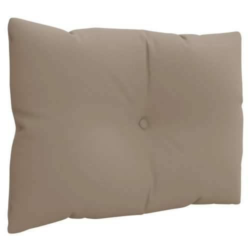 Jastuci za palete 3 kom smeđesivi od tkanine Cijena