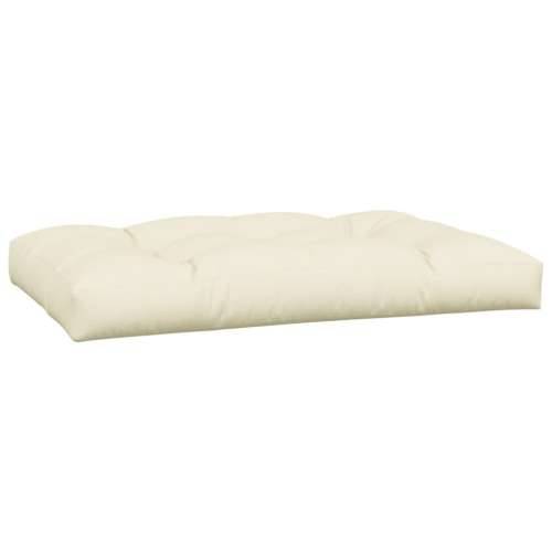 Jastuci za palete 2 kom krem od tkanine Cijena