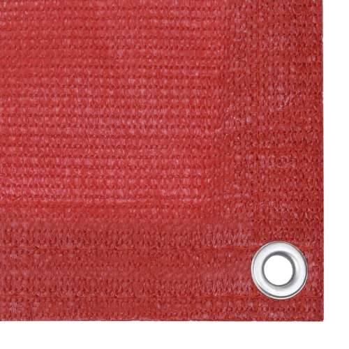 Balkonski zastor crveni 75 x 600 cm HDPE - Crvena 75 x 600 cm Cijena