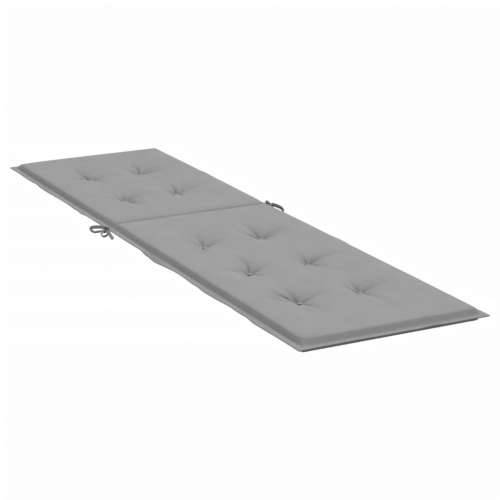 Jastuk za ležaljku sivi (75 + 105) x 50 x 3 cm Cijena