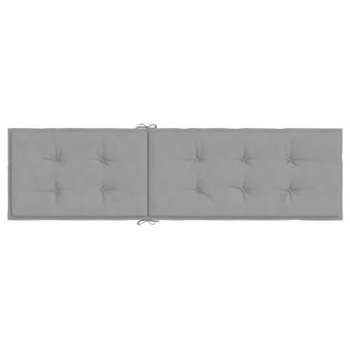 Jastuk za ležaljku sivi (75 + 105) x 50 x 3 cm Cijena
