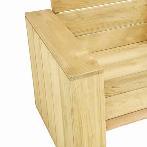 Vrtne stolice 2 kom 89 x 76 x 76 cm od impregnirane borovine - 2 Cijena