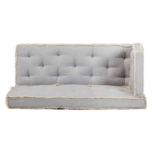 3-dijelni set jastuka za sofu od paleta sivi Cijena