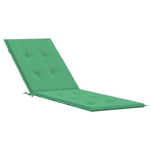 Jastuk za ležaljku zeleni (75 + 105) x 50 x 3 cm Cijena
