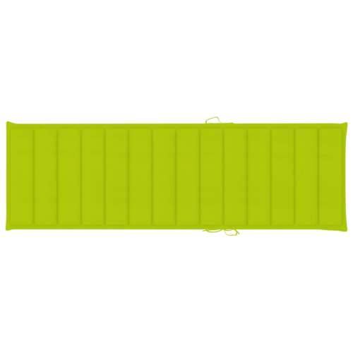 Jastuk za ležaljku jarko zeleni 200 x 60 x 3 cm od tkanine Cijena