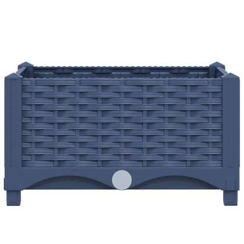 Povišena gredica 40 x 40 x 23 cm od polipropilena - Plavo-siva 40 x 40 x 23 cm 1 Cijena