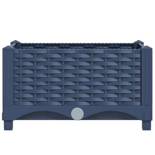 Povišena gredica 80 x 40 x 23 cm od polipropilena - Plavo-siva 80 x 40 x 23 cm 1 Cijena