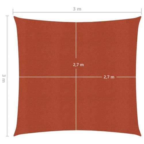 Jedro za zaštitu od sunca 160 g/m² terakota 3 x 3 m HDPE - Terakota 3 x 3 m 1 Cijena
