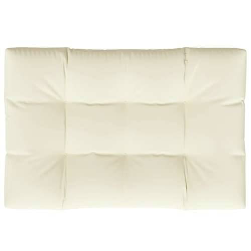 Jastuk za palete krem 120 x 80 x 12 cm od tkanine Cijena