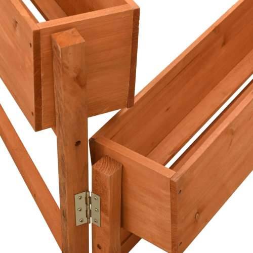 Sklopiva vrtna sadilica narančasta 60 x 14 x 75 cm od jelovine  - orange 1 Cijena