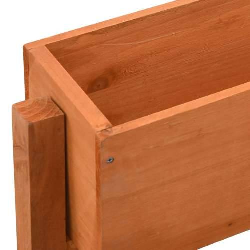 Sklopiva vrtna sadilica narančasta 60 x 14 x 75 cm od jelovine  - orange 1 Cijena
