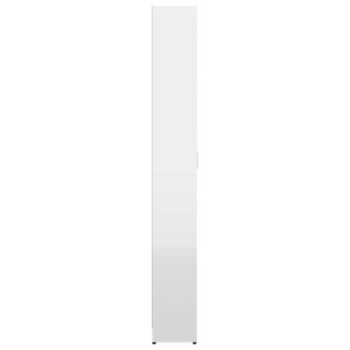 Ormar za predsoblje sjajni bijeli 55 x 25 x 189 cm drveni Cijena