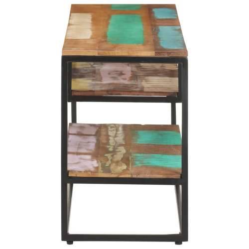 TV ormarić 130 x 30 x 45 cm od masivnog obnovljenog drva - 1 masivno obnovljeno drvo Cijena