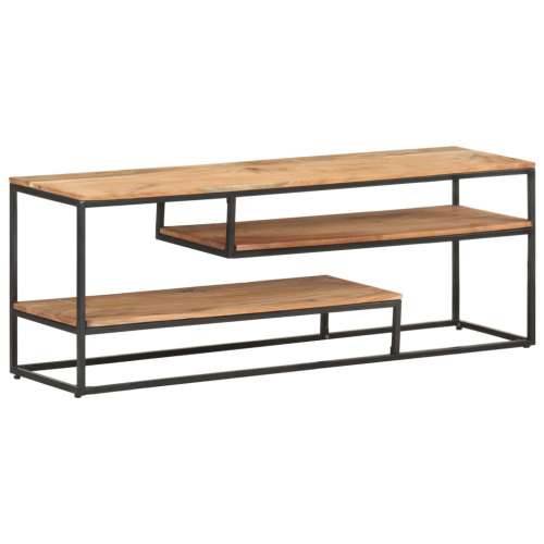 TV ormarić 130 x 30 x 45 cm od masivnog bagremovog drva - 1 Masivno bagremovo drvo Cijena