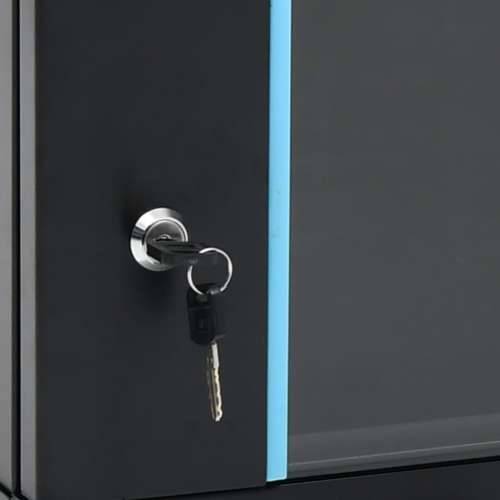 Zidni komunikacijski ormar 12U 19 ” IP20 600 x 600 x 640 mm - Crna 600 x 600 x 640 mm Cijena