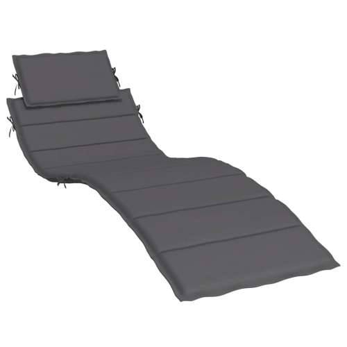 Jastuk za ležaljku antracit 186x58x4 cm od tkanine Oxford - Antracit 1 Cijena