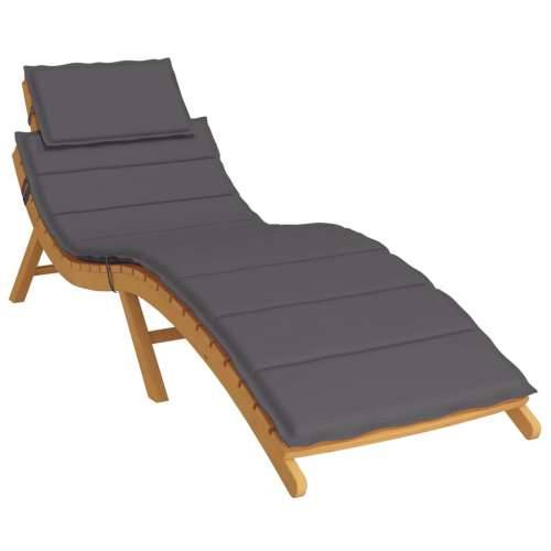 Jastuk za ležaljku antracit 186x58x4 cm od tkanine Oxford - Antracit 1 Cijena