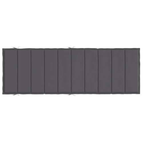 Jastuk za ležaljku antracit 186x58x4 cm od tkanine Oxford - Antracit 1 Cijena
