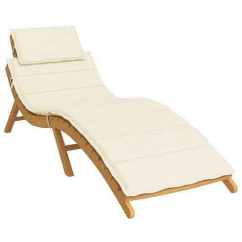 Jastuk za ležaljku krem 186x58x4 cm od tkanine Oxford - Krema 1 Cijena