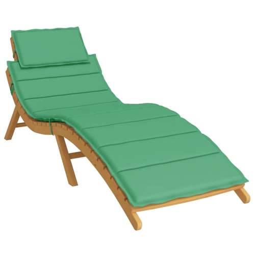 Jastuk za ležaljku zeleni 186x58x4 cm od tkanine Oxford - Zelena 1 Cijena