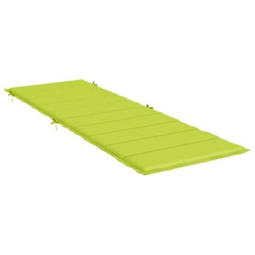 Jastuk za ležaljku jarkozeleni 186x58x4 cm tkanina Oxford - Svjetlozelena 1 Cijena