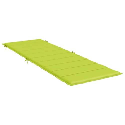 Jastuk za ležaljku jarkozeleni 186x58x4 cm tkanina Oxford - Svjetlozelena 1 Cijena
