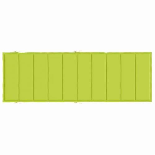 Jastuk za ležaljku jarkozeleni 186x58x4 cm tkanina Oxford - Svjetlozelena 1 Cijena