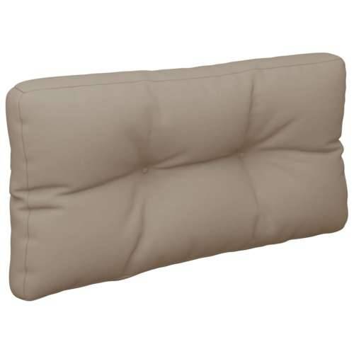 Jastuci za palete 2 kom smeđesivi od tkanine Cijena