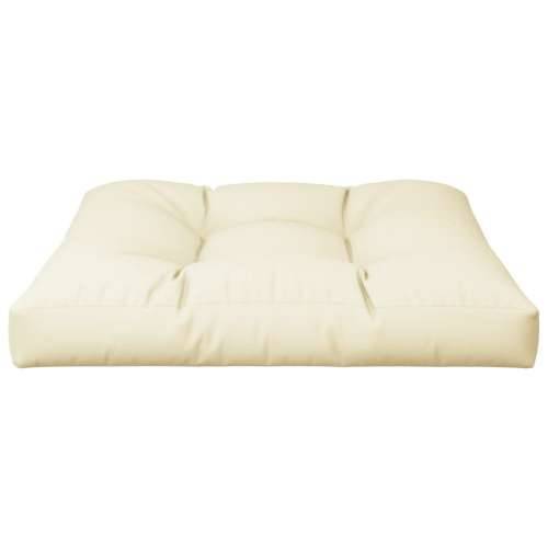 Jastuk za palete krem 70 x 70 x 12 cm od tkanine Cijena