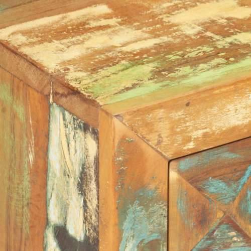 Noćni ormarić 40 x 30 x 50 cm od masivnog obnovljenog drva Cijena