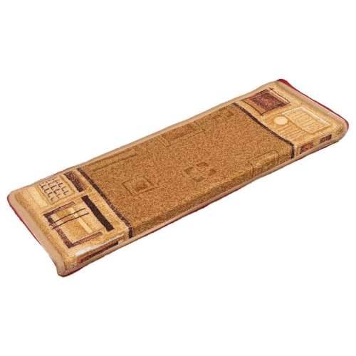 Ljepljivi tepisi za stepenice 15 kom 65x21x4 cm bež - Bež 15 Pravokutno Cijena
