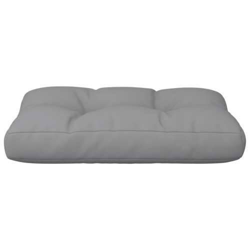 Jastuk za palete sivi 50 x 40 x 12 cm od tkanine Cijena