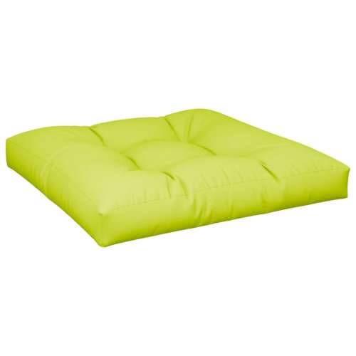Jastuk za palete jarkozeleni 70 x 70 x 12 cm od tkanine Cijena