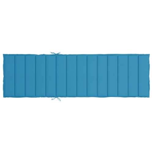 Jastuk za ležaljku plavi 200 x 70 x 3 cm od tkanine Oxford Cijena