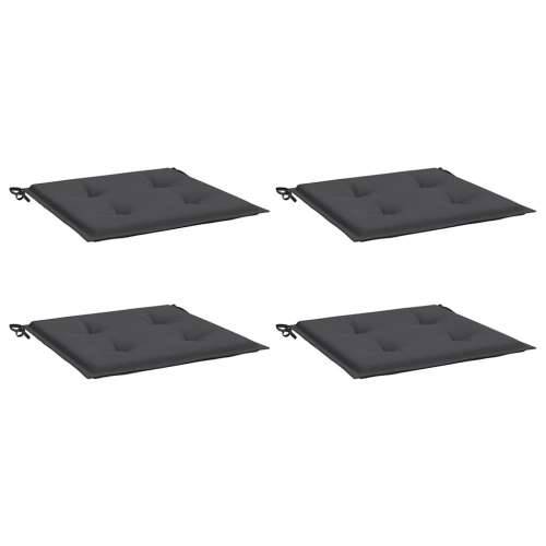 Jastuci za vrtne stolice 4 kom antracit 50x50x4 cm od tkanine - Antracit 50 x 50 x 3 cm 4 Cijena