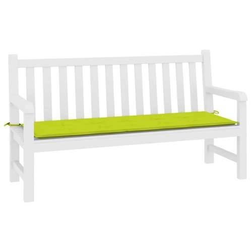 Jastuk za vrtnu klupu jarkozeleni 200x50x4 cm od tkanine Oxford - Svjetlozelena 200 x 50 x 3 cm 1 Cijena