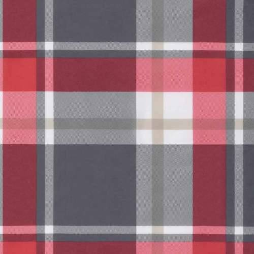 Jastuk za vrtnu klupu crveni karirani 200x50x4cm tkanina Oxford - Crveni karirani uzorak 200 x 50 x 3 cm 1 Cijena