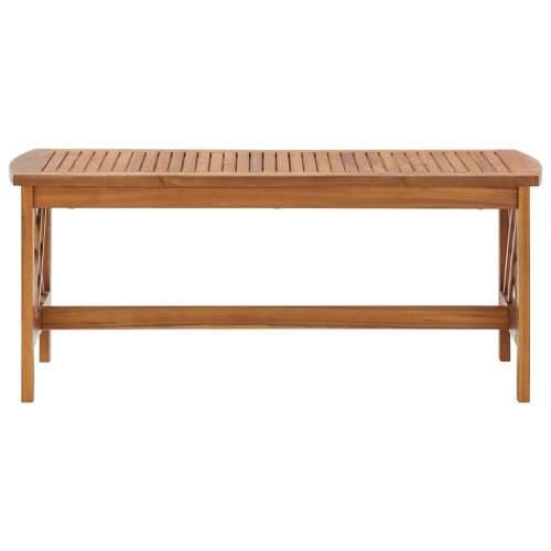 Stolić za kavu 102 x 50 x 43 cm od masivnog bagremovog drva Cijena