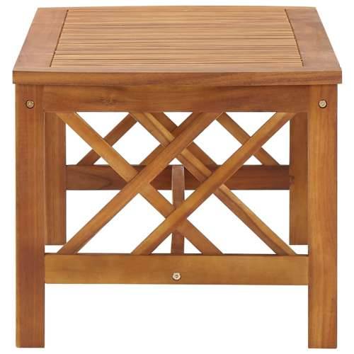 Stolić za kavu 102 x 50 x 43 cm od masivnog bagremovog drva Cijena